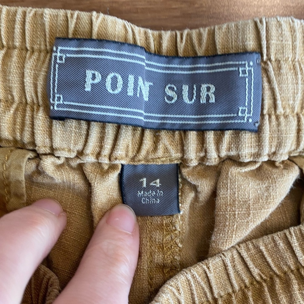 J. Crew Point Sur Seaside Pant in Linen Lyocell Blend Size 14 Style G4611 - Picture 3 of 6